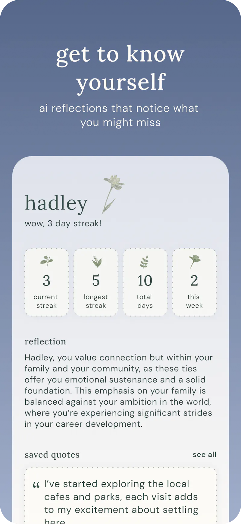 Joice: Journal by Conversations screenshot 3