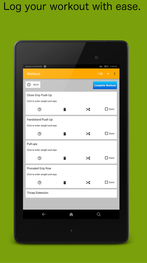 Random Workout Generator (RWG) Weight & Cardio Training gallery image