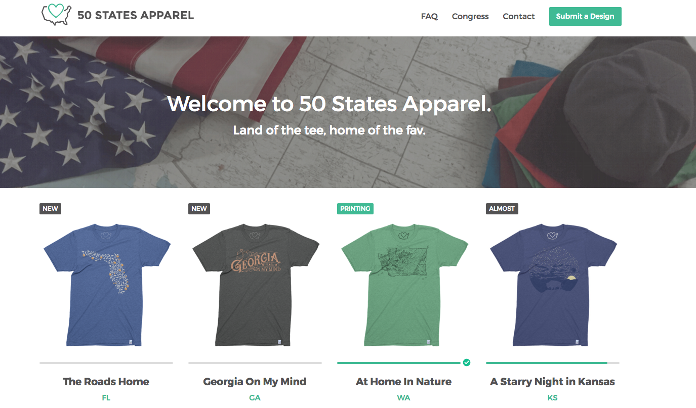 50 States Apparel