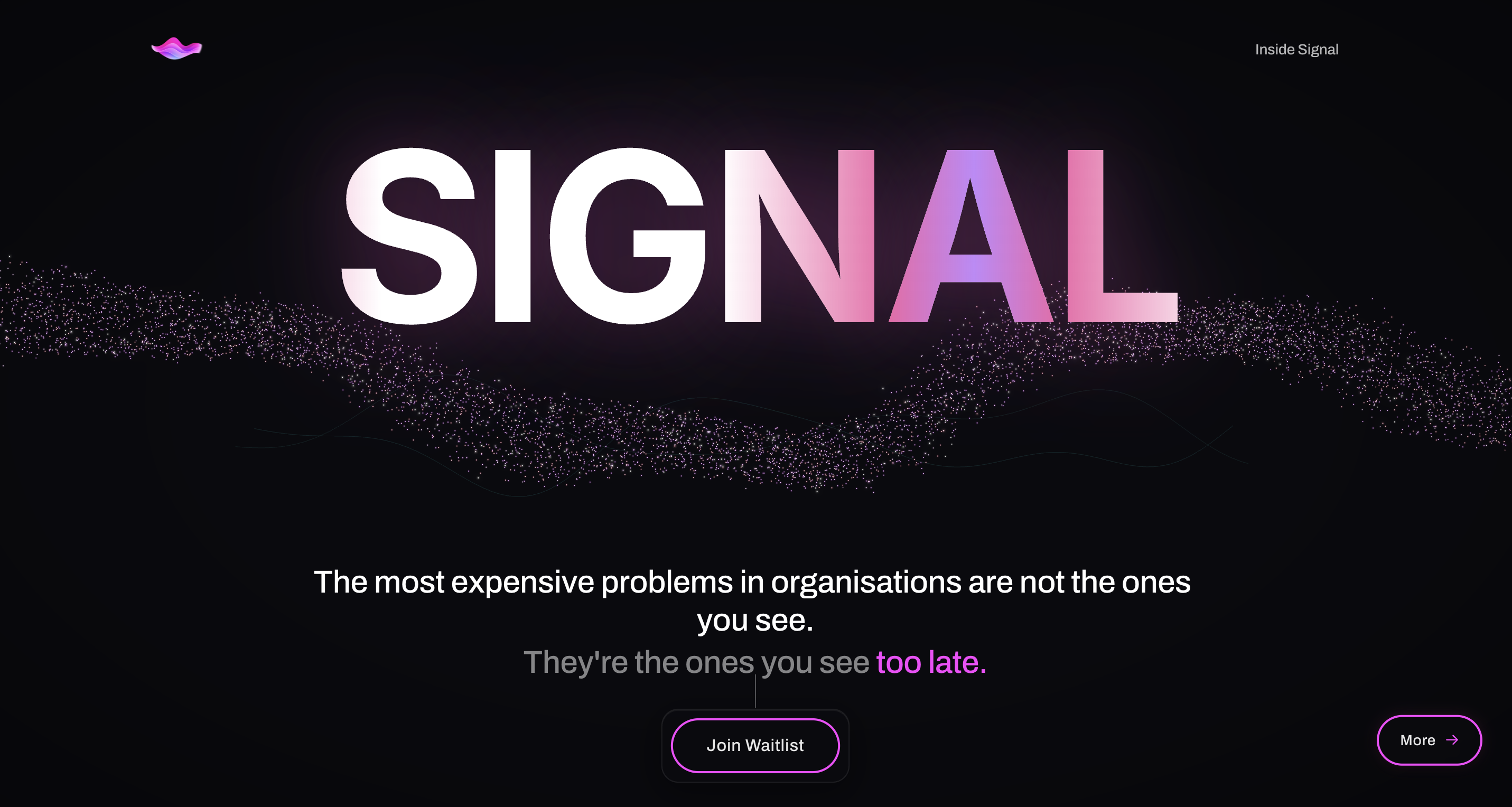 SIGNAL - Main product screenshot demonstrating key features and user interface