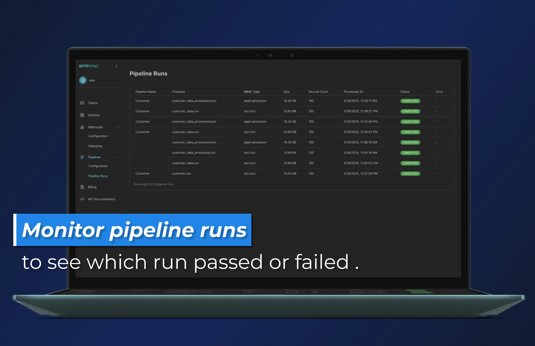 SftpSync - Automate SFTP imports and expose clean data via API media 7