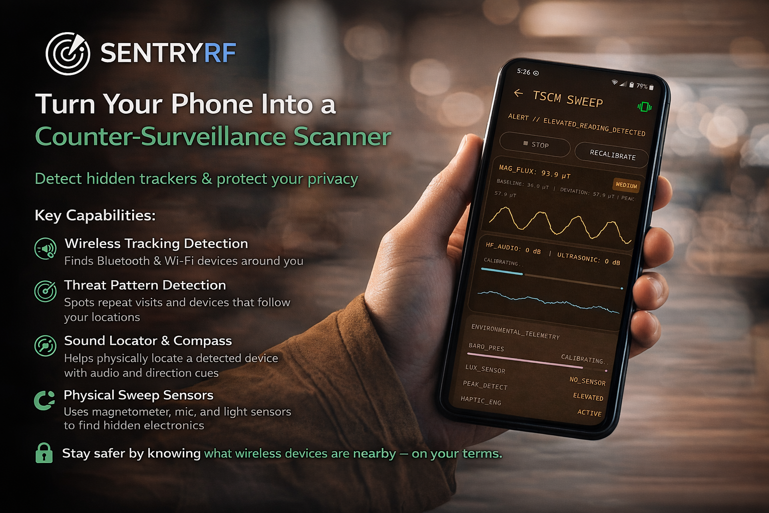 SentryRF Personal Counter-Surveillance gallery image