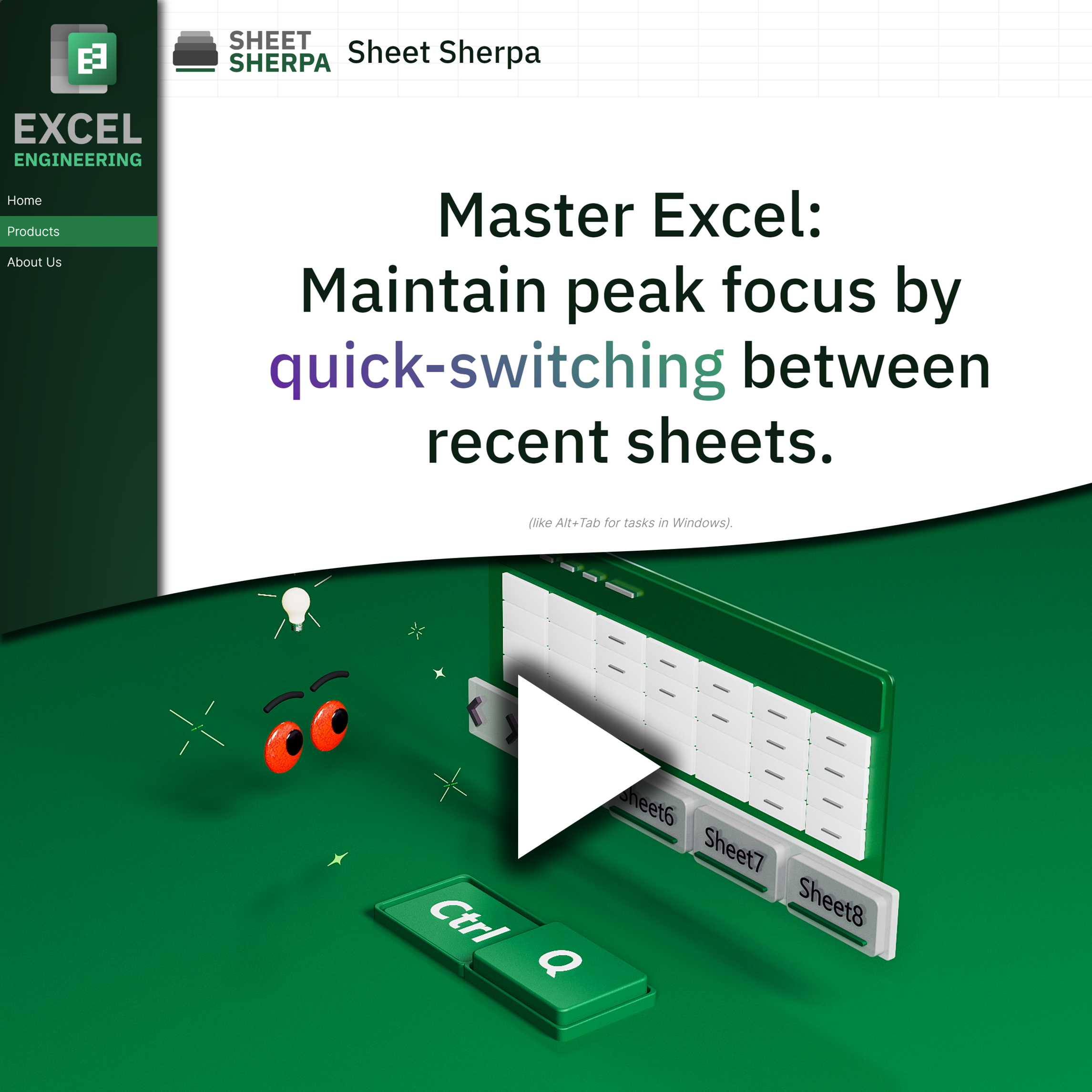 Sheet Sherpa (Excel Sheet Switcher) media 2