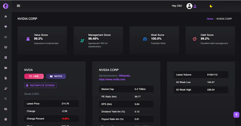 Decode Investing screenshot 6