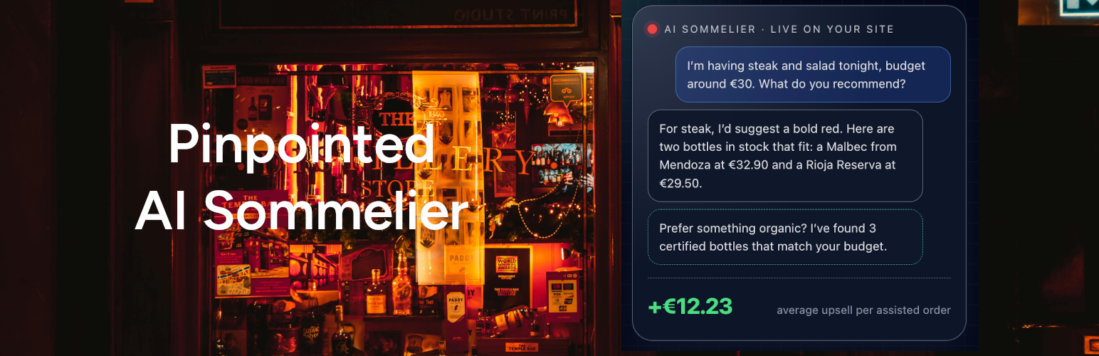 Pinpointed AI Sommelier gallery image
