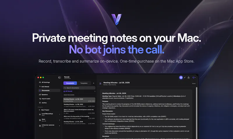 Vemoir screenshot 2