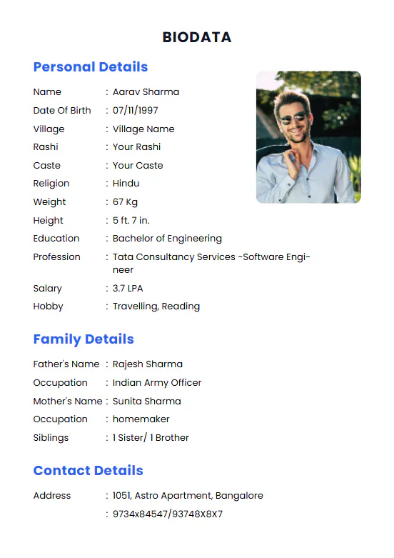 CreateMyBiodata gallery image