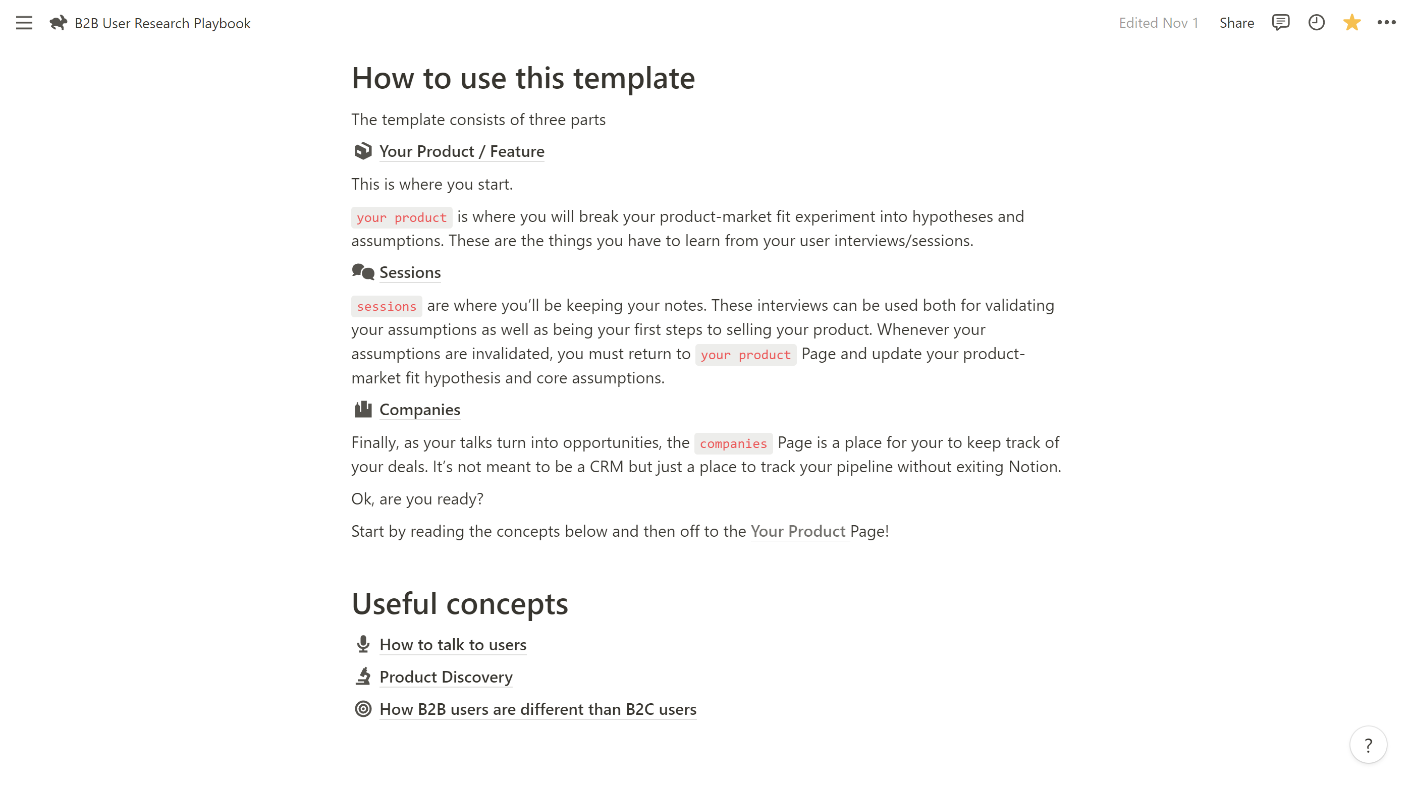 وسائط كتاب Playbook Research for the Ision - تحدث إلى المستخدمين ، احصل على المبيعات 2