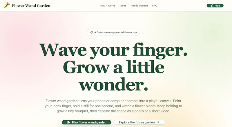 Flower Wand Garden screenshot 2