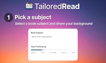 TailoredRead gallery image