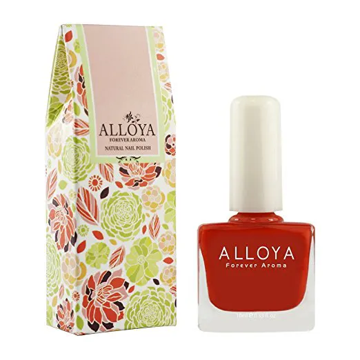 Natural Water-based nail polish "Two of hearts"