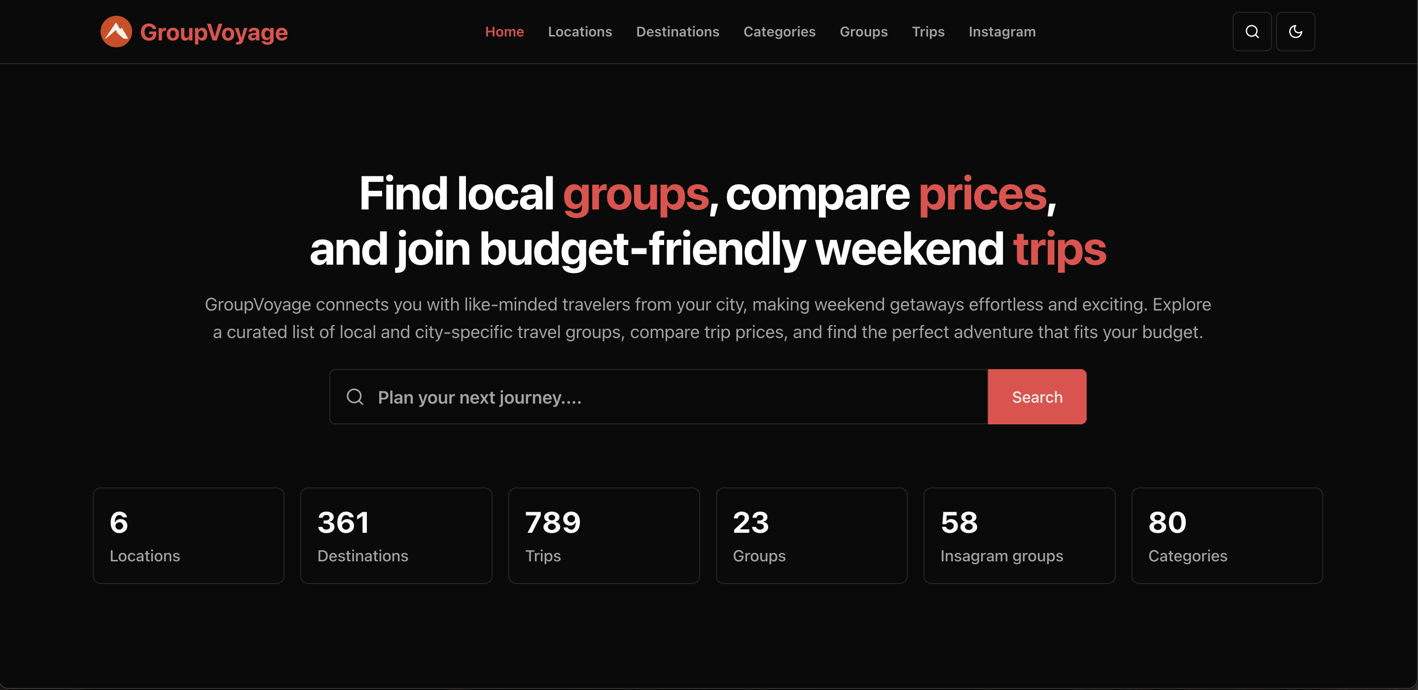 GroupVoyage gallery image