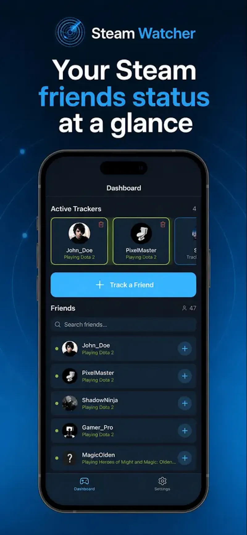 Steam Watcher screenshot 1