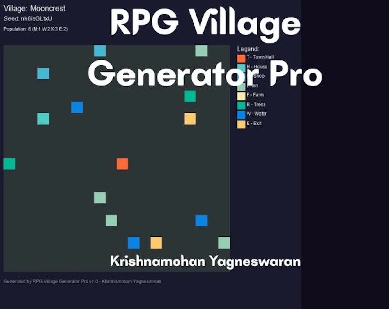 RPG Village Generator Pro screenshot 1