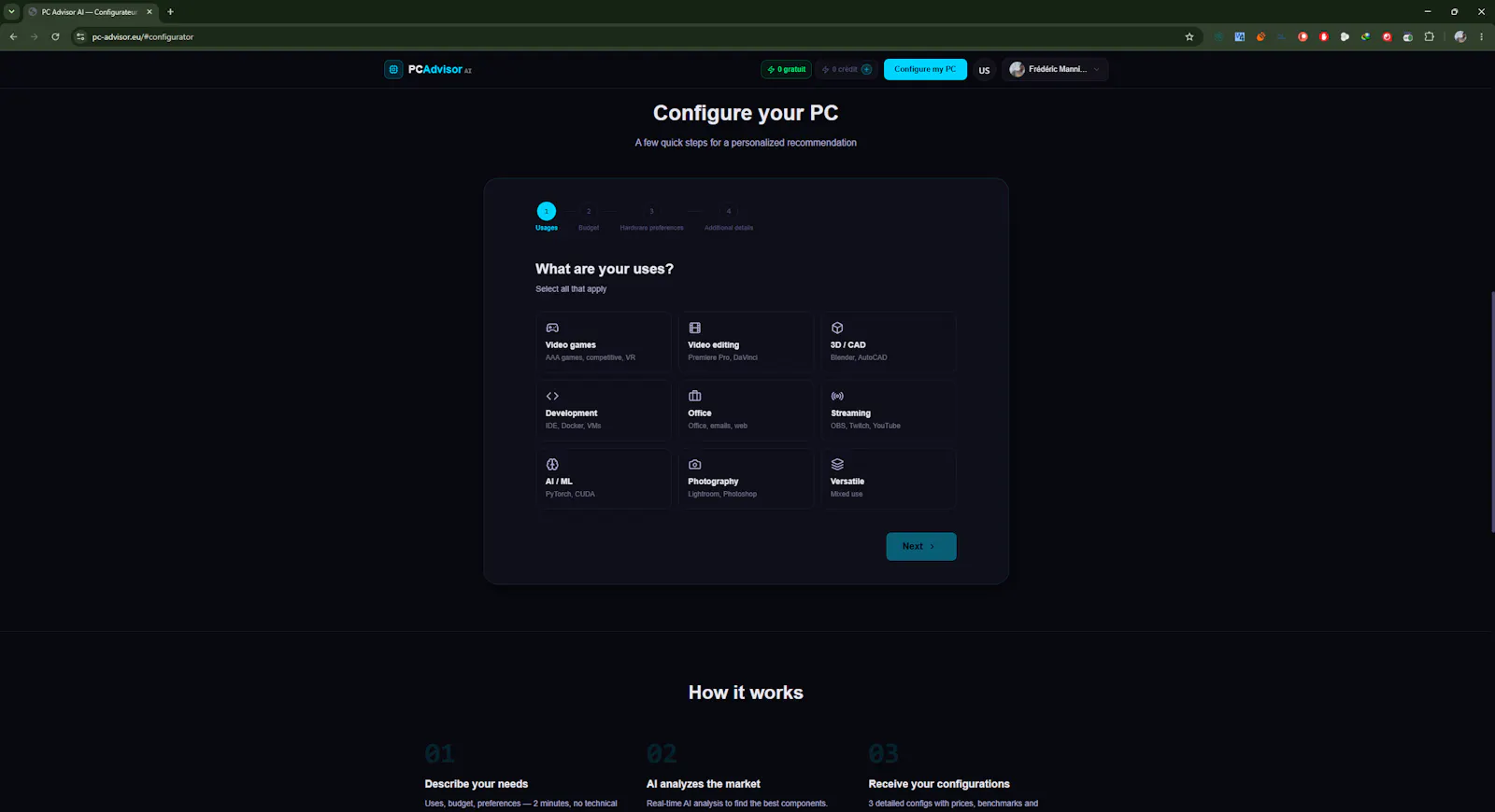 PC Advisor AI screenshot 2