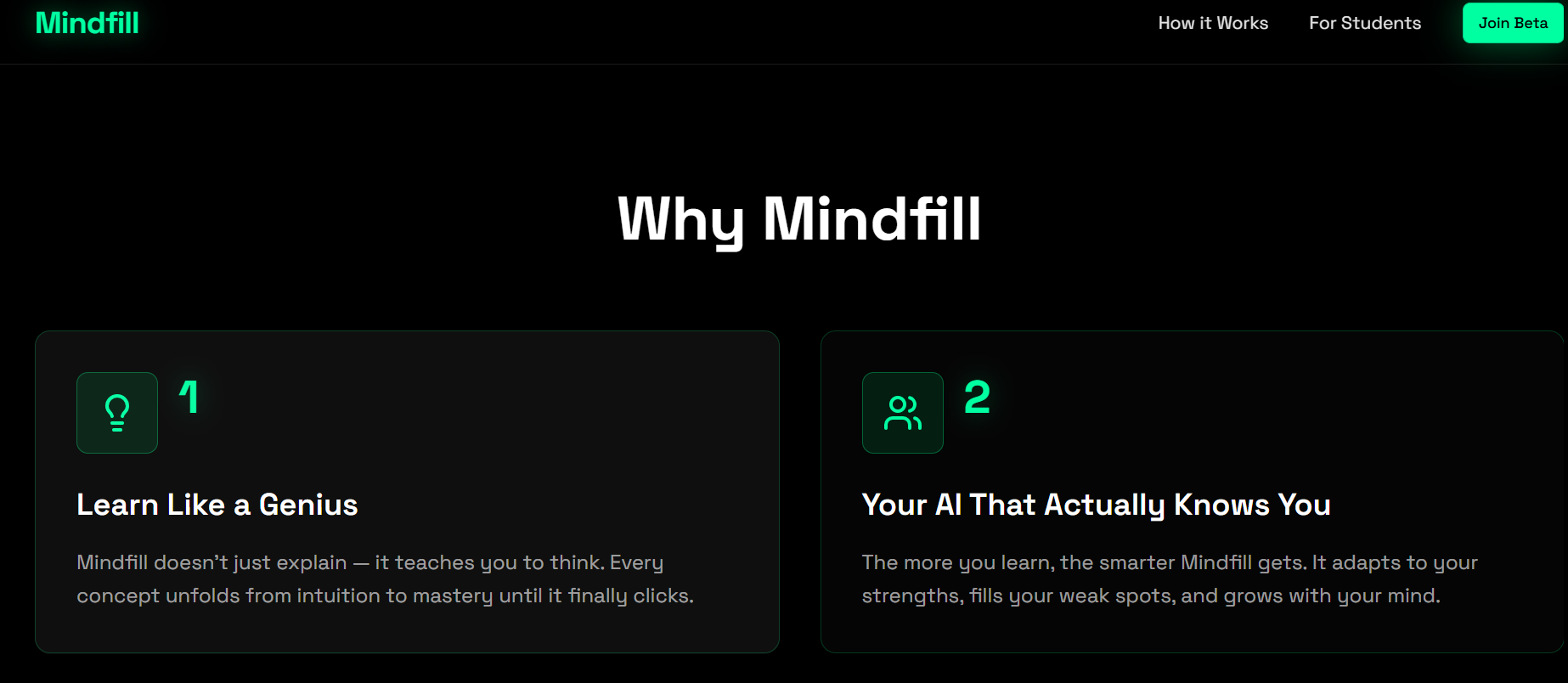 Mindfill - Screenshot 4 showing product features and functionality