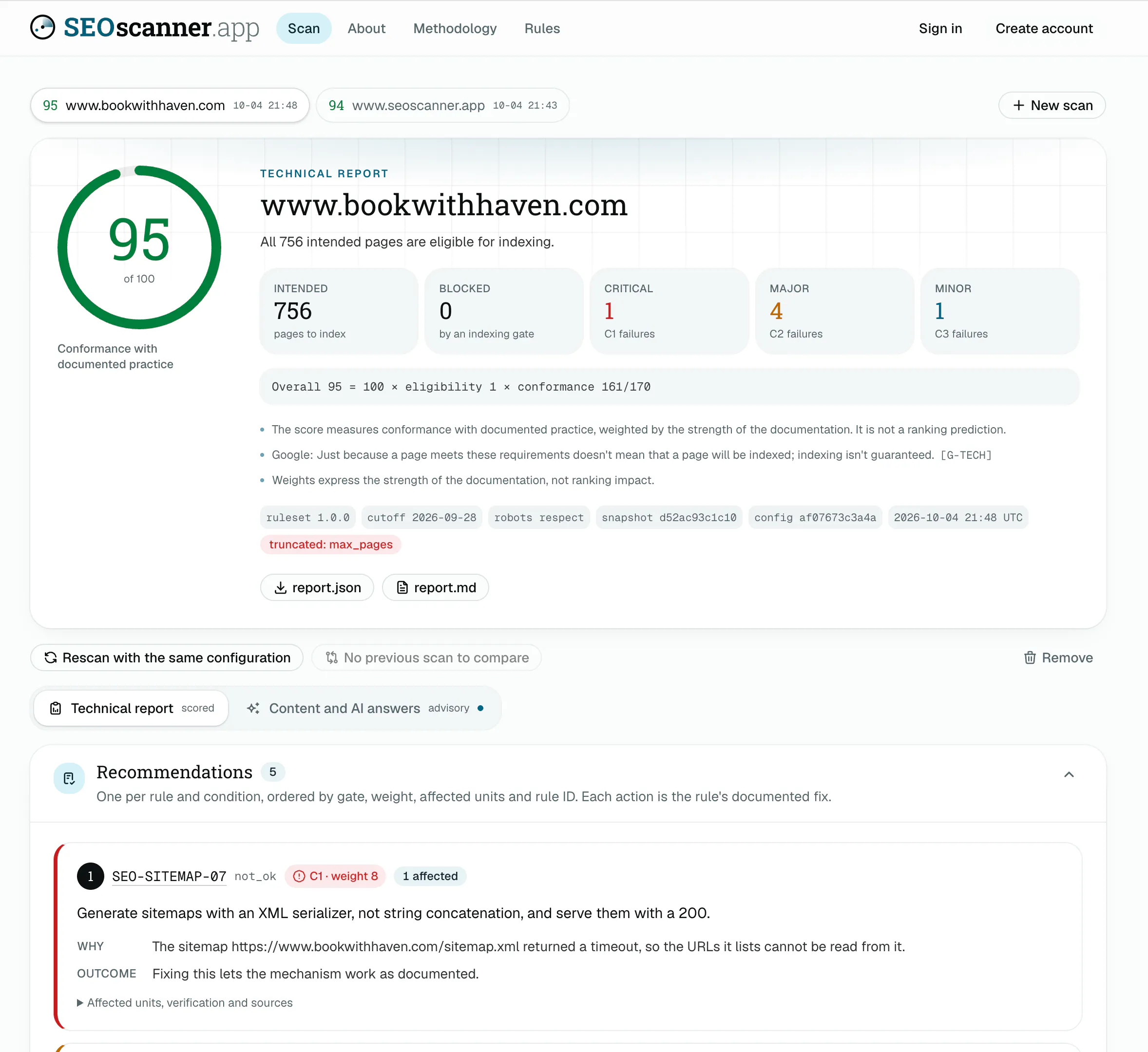 Ground-Truth SEO Scanner gallery image