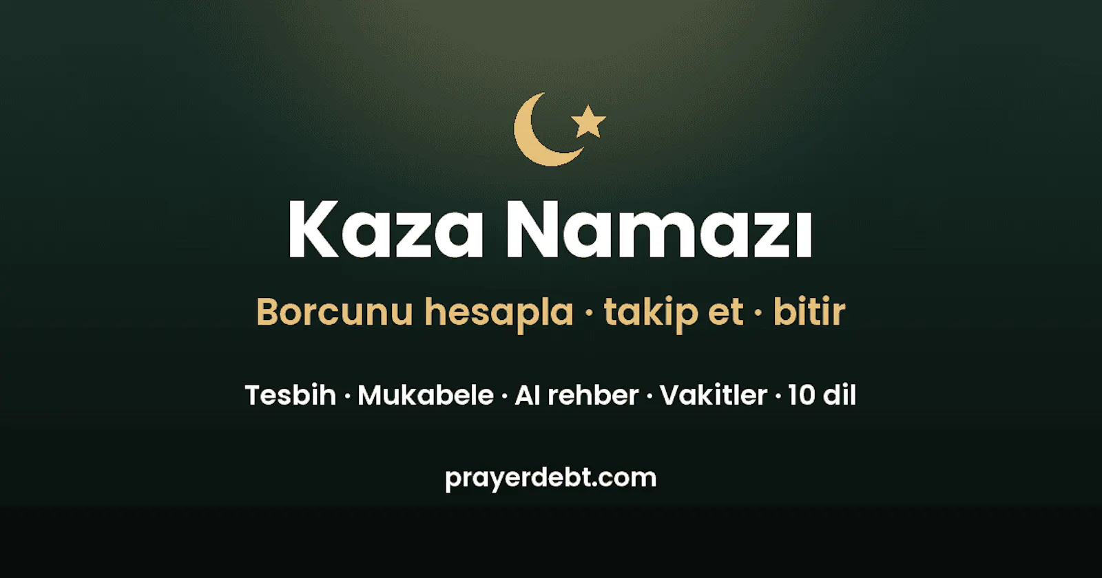 Kaza Namazı: Prayer Debt Tracker screenshot 1