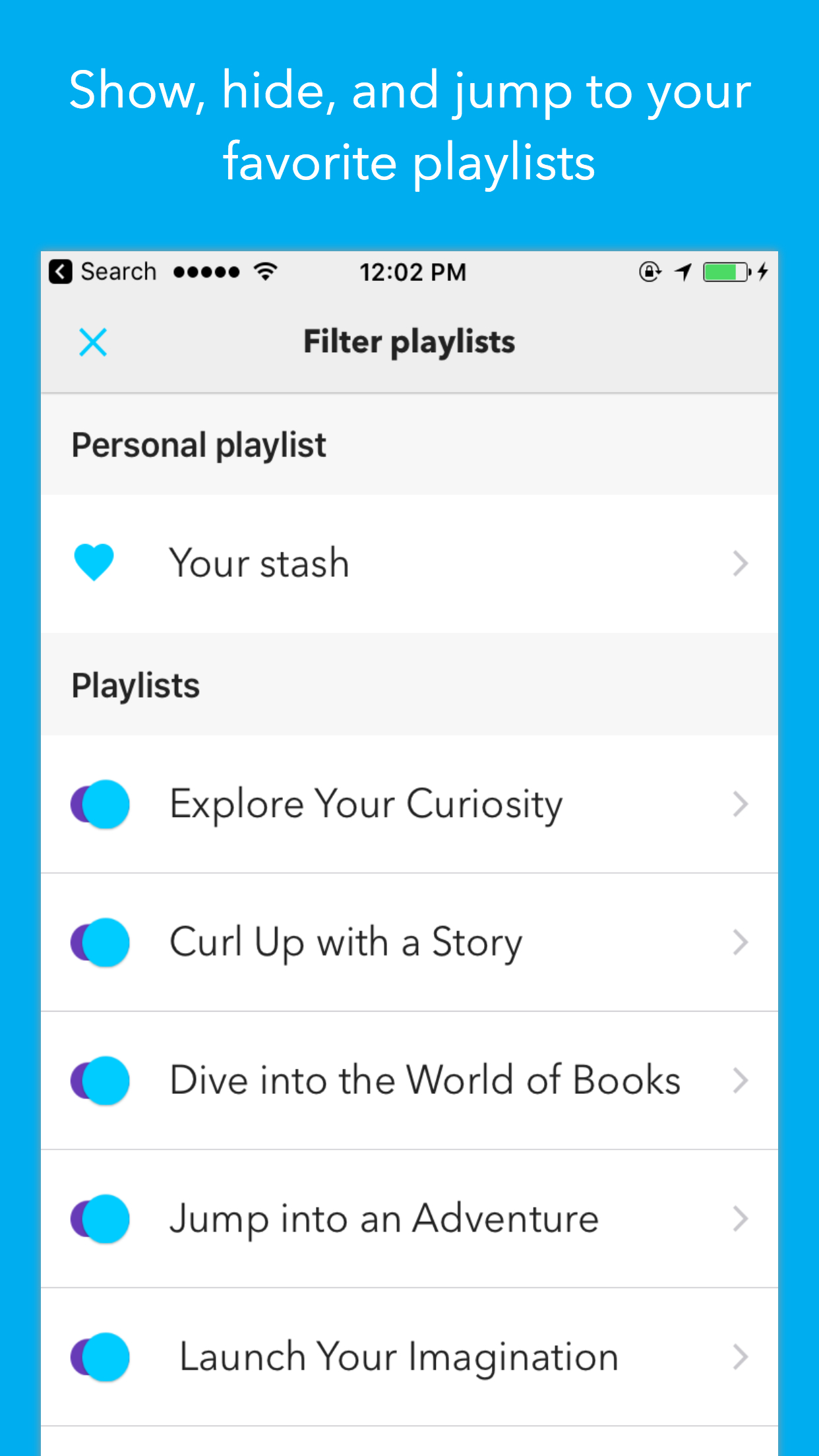 Kids Listen for iOS - Podcasts for Kids gallery image