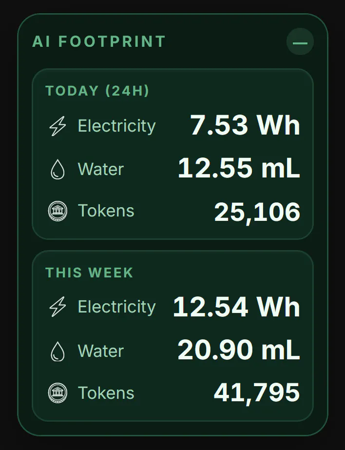 AI Eco Tracker gallery image