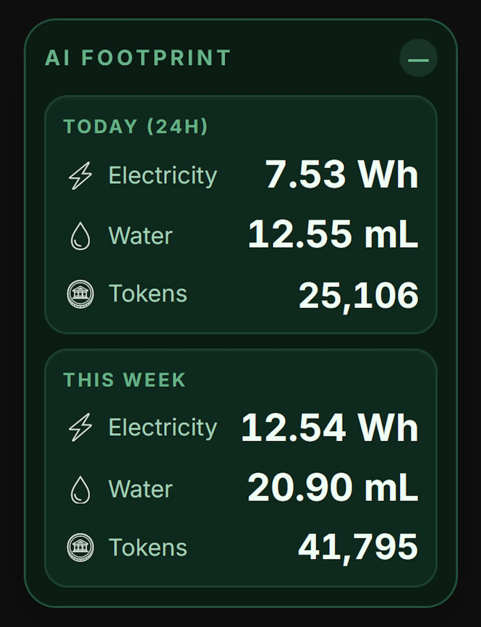 AI Eco Tracker screenshot 1