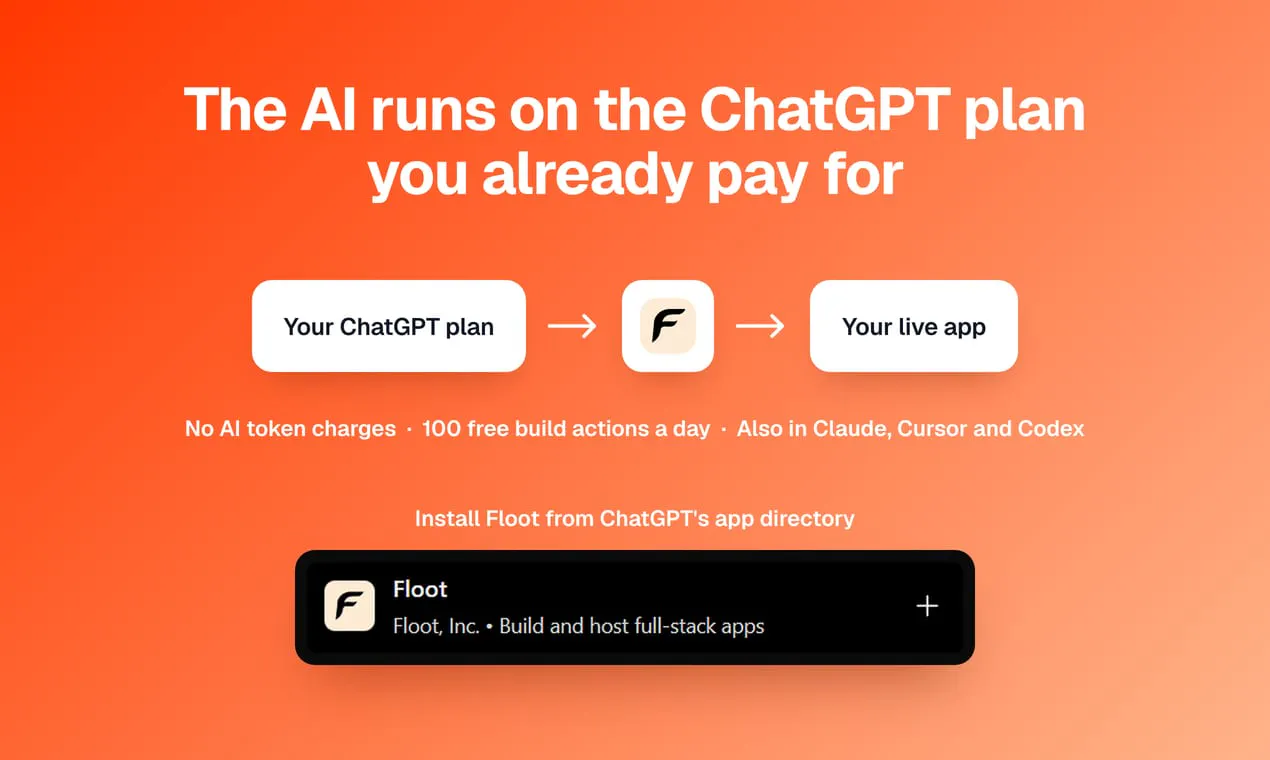 Floot in ChatGPT gallery image