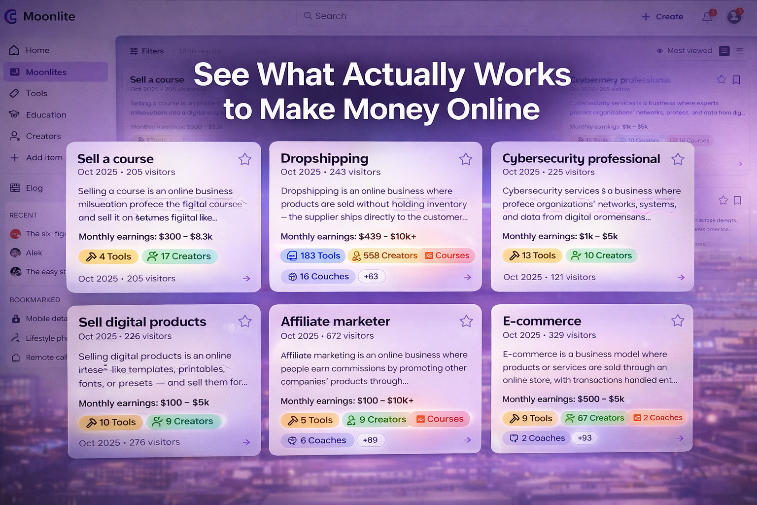 Moonlite Money: Real Ways to Earn Online gallery image