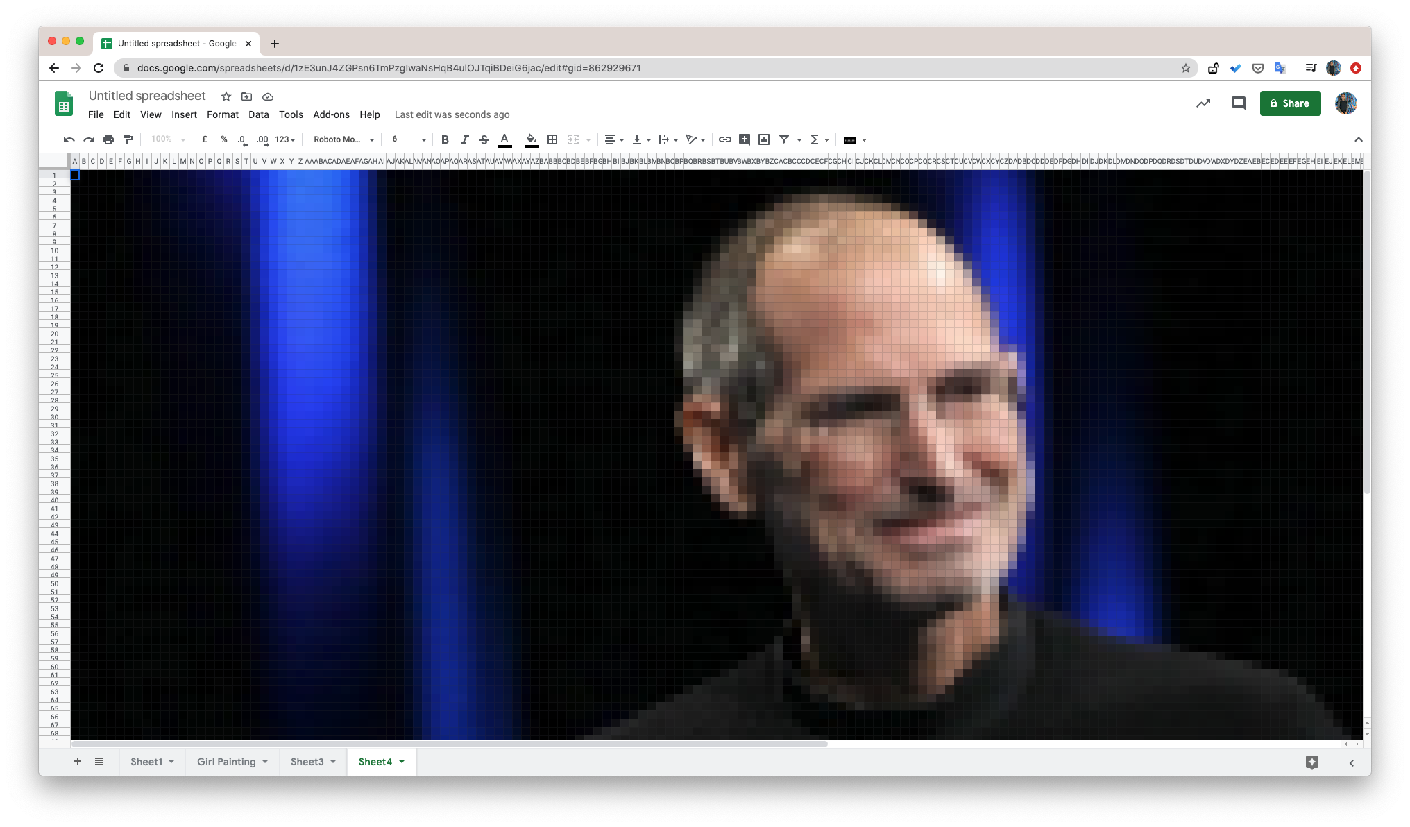 Make Art with Google Sheets gallery image