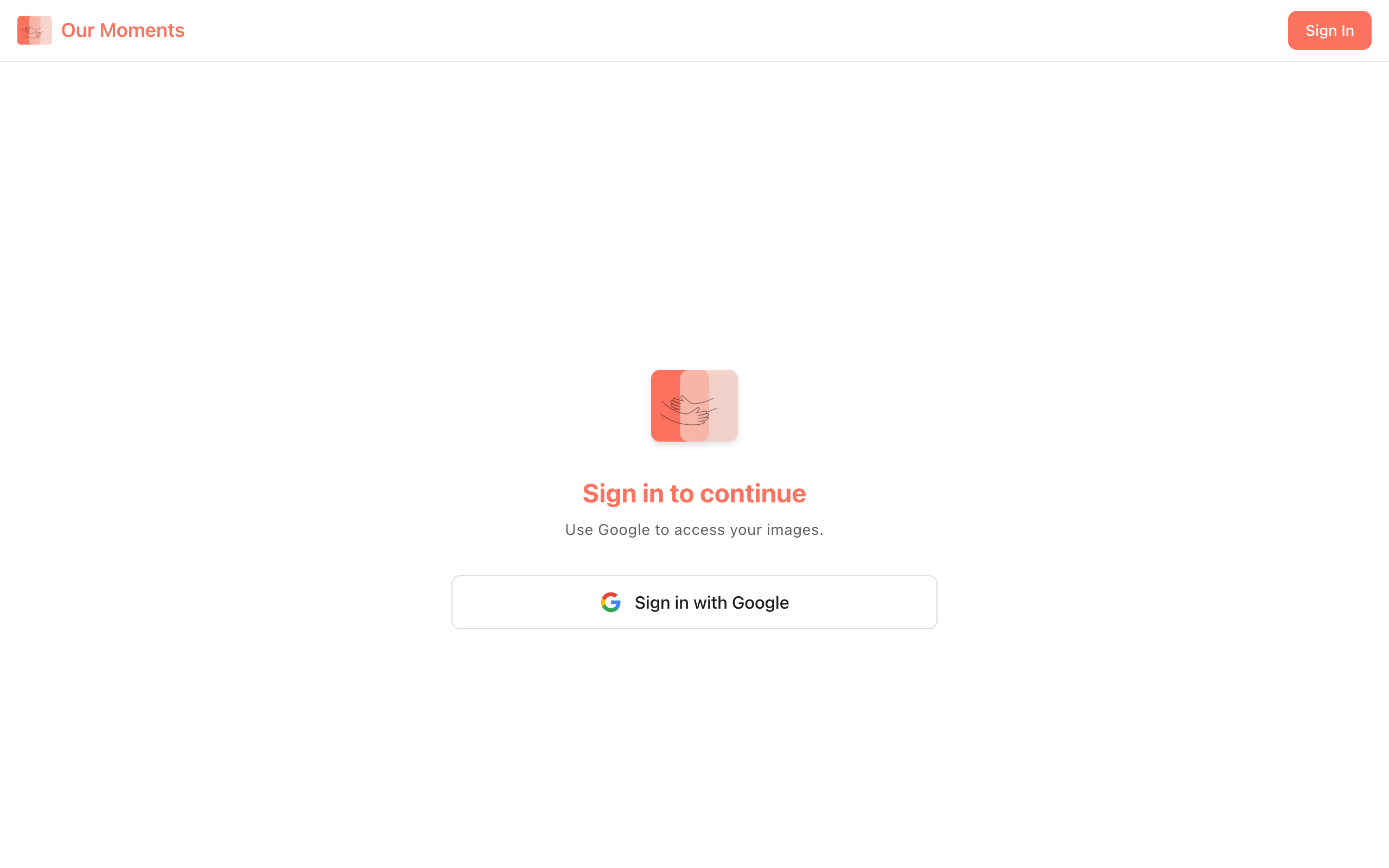 Our Moments gallery image