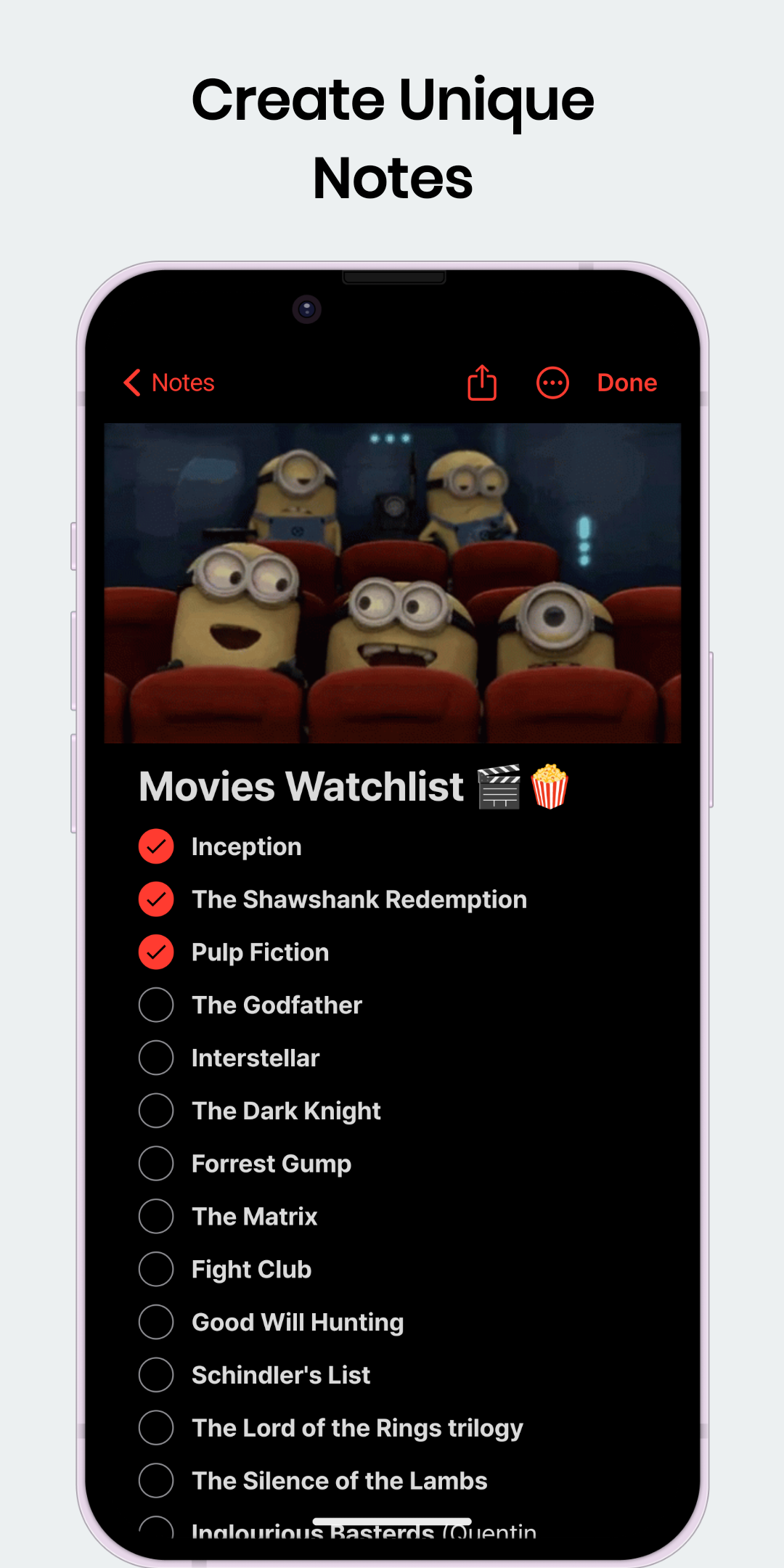 Notlar - Android için iOS notları media 5