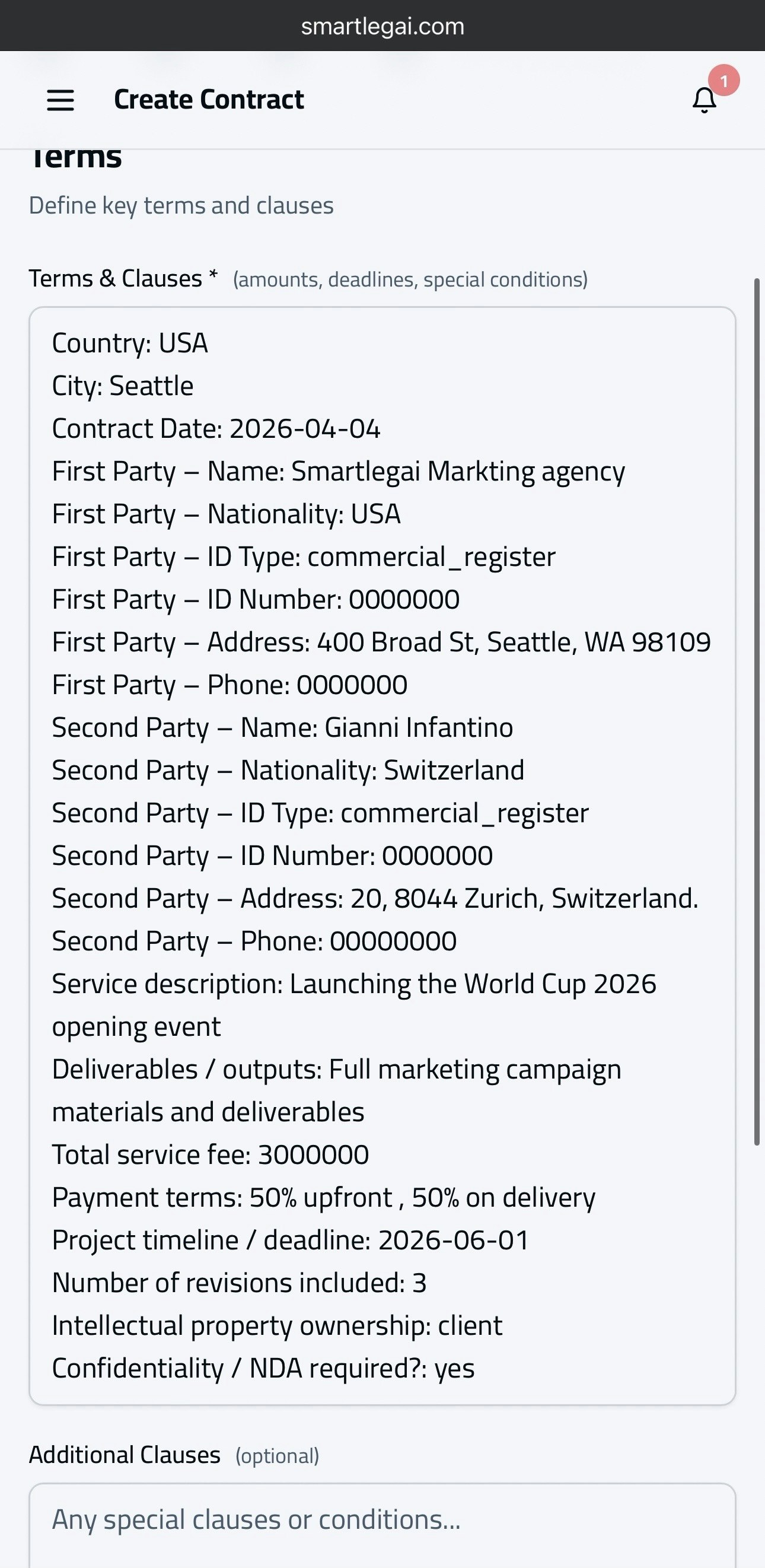 Smart Legal AI gallery image