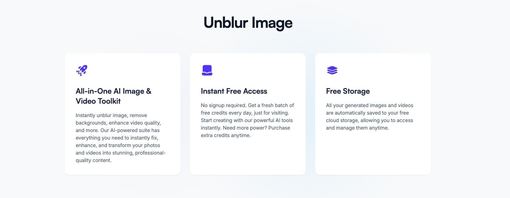 Unblur Image AI gallery image
