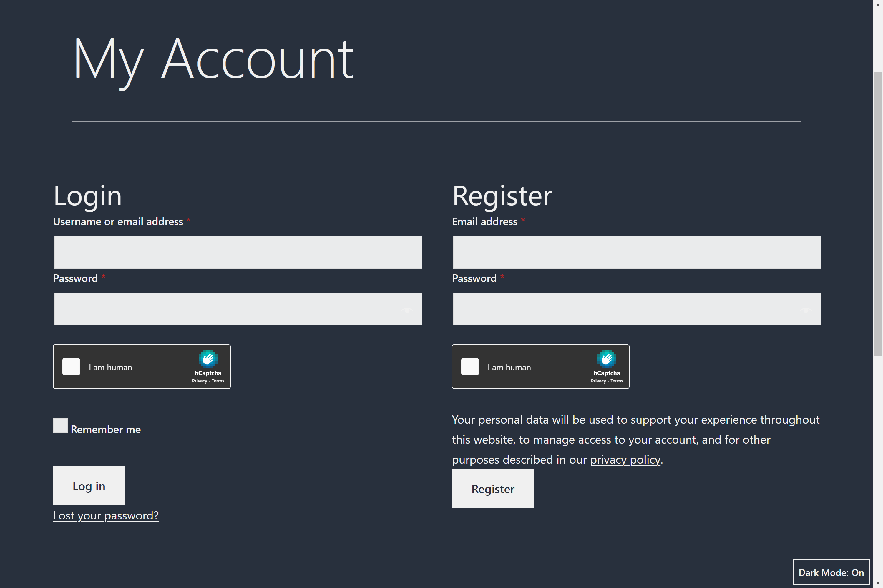 hCaptcha for WP media 2