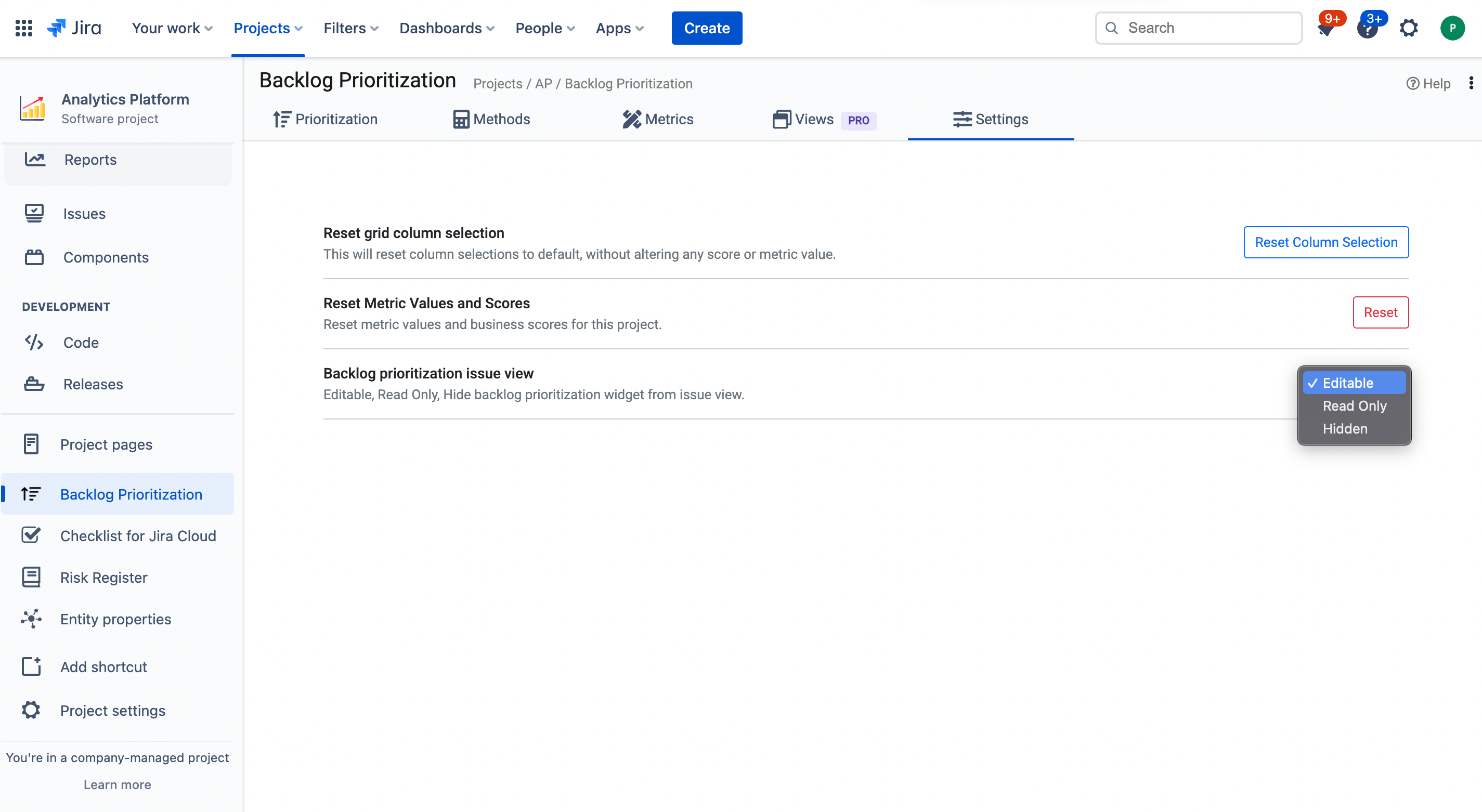 Media Keutamaan Backlog untuk JIRA (PRO) - Mengutamakan backlog projek anda seperti pro 5