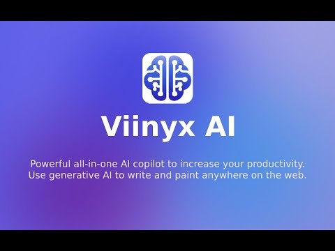 Viinyx AI - Browser Extension gallery image