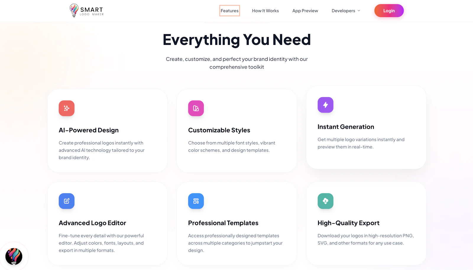 Smart Logo Maker: AI-Generated Logos screenshot 5