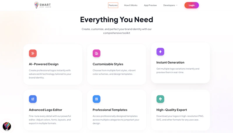 Smart Logo Maker: AI-Generated Logos screenshot 5