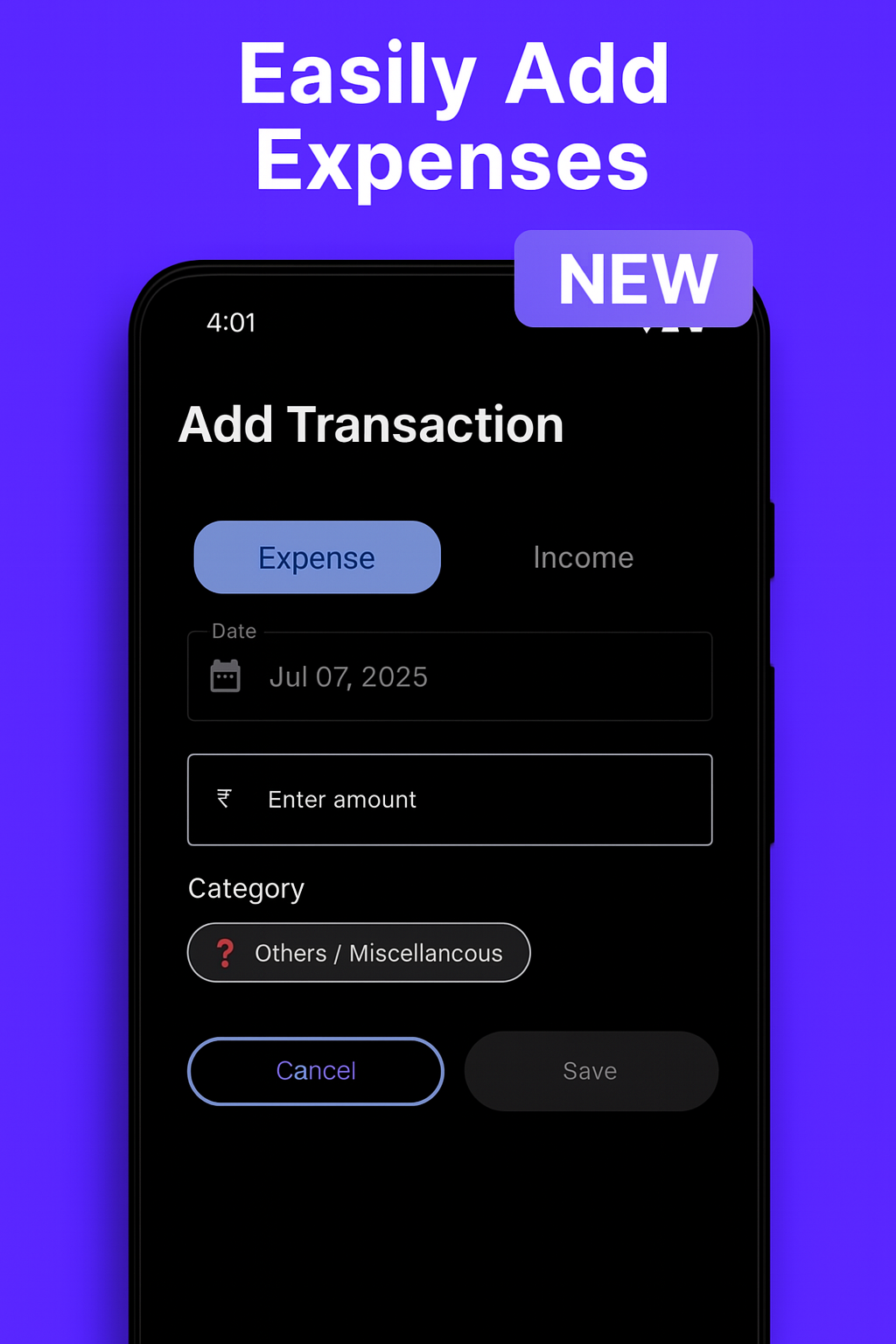 MoneyPulse – Private Expense Tracker - Screenshot 4 showing product features and functionality