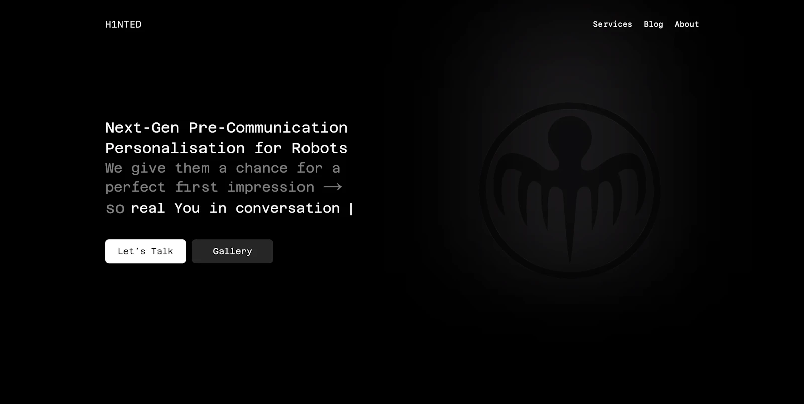 Pre Comms Personalisation for Robots screenshot 2