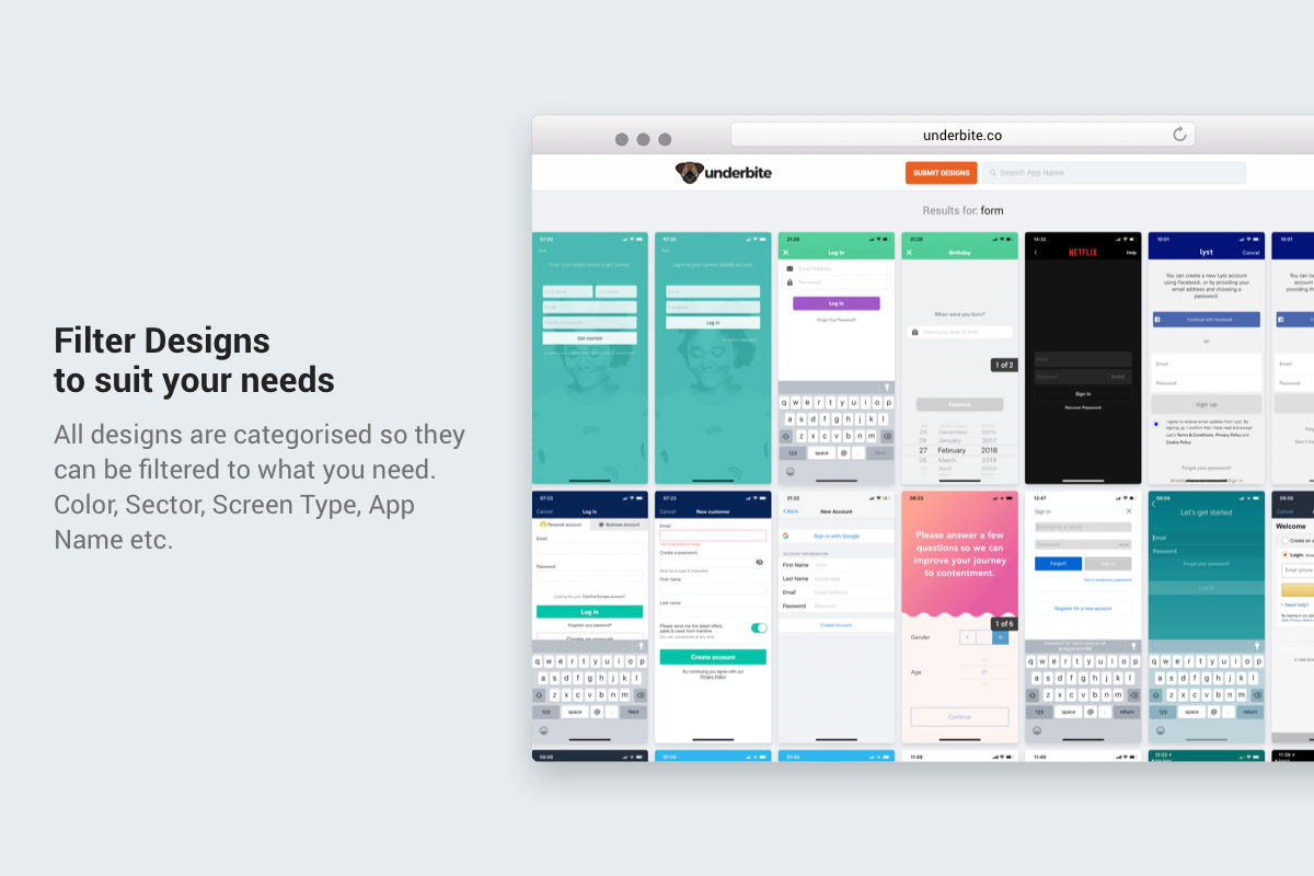 Underbite gallery image