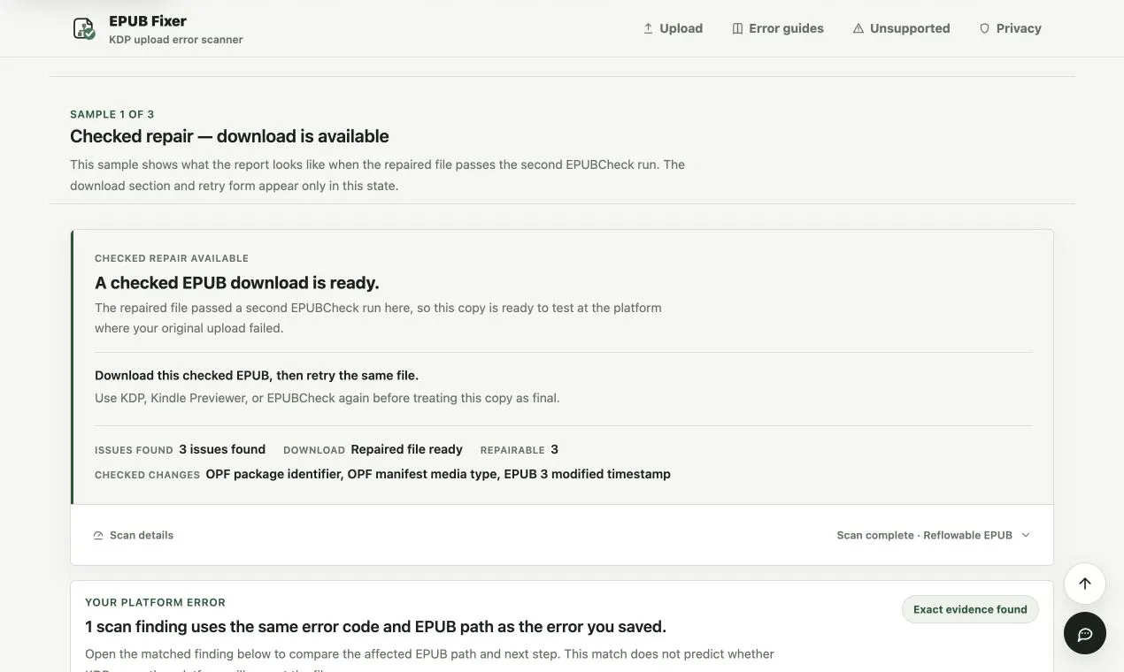 EPUB Fixer gallery image