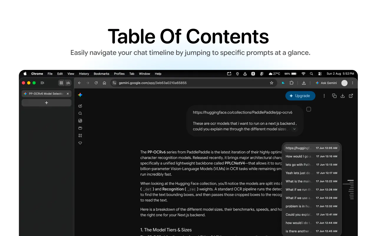 ConvoVault : AI Chat Exporter gallery image