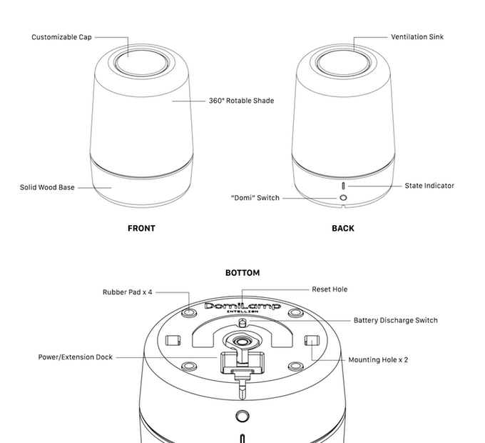 DomiLamp gallery image