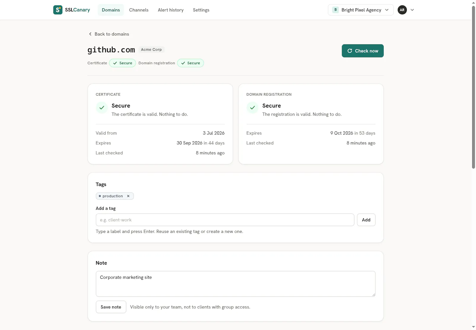 SSLCanary screenshot 9