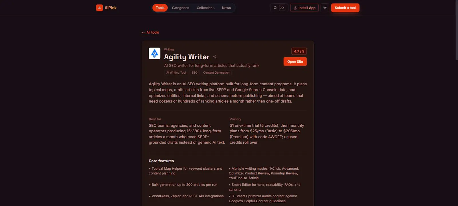 AIPick screenshot 2
