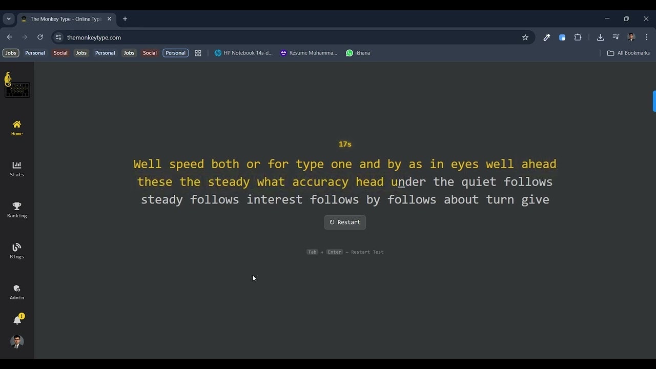 The Monkey Type - Online Typing Tool gallery image