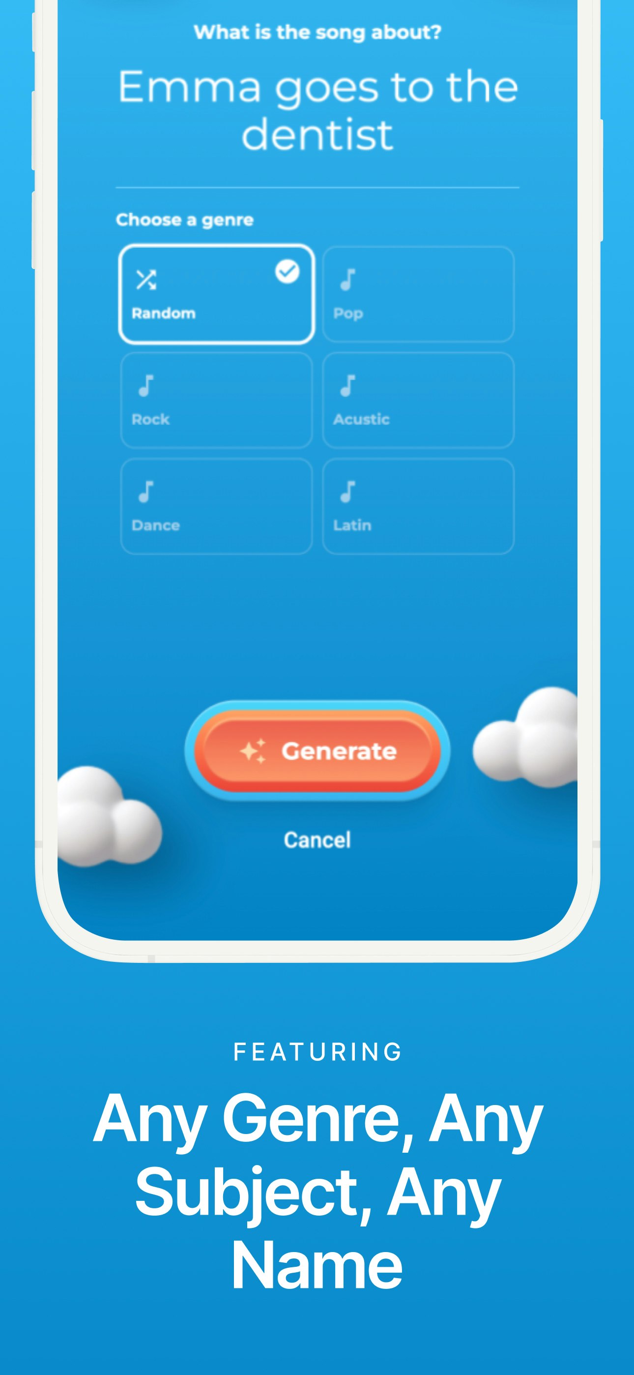 SongTales - Create custom songs for kids media 5