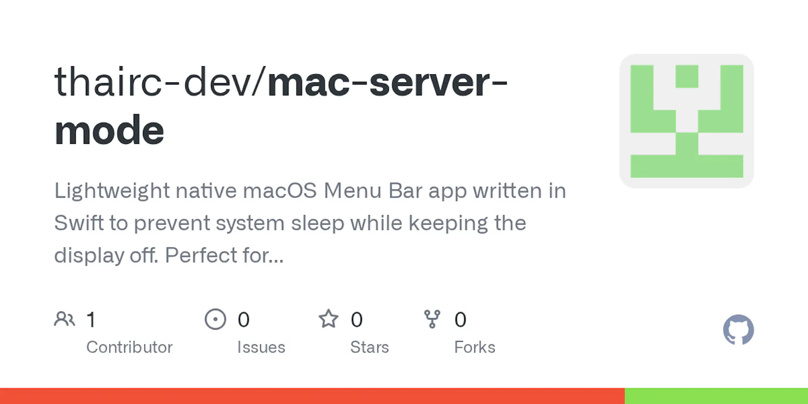 Mac Server Mode screenshot 1
