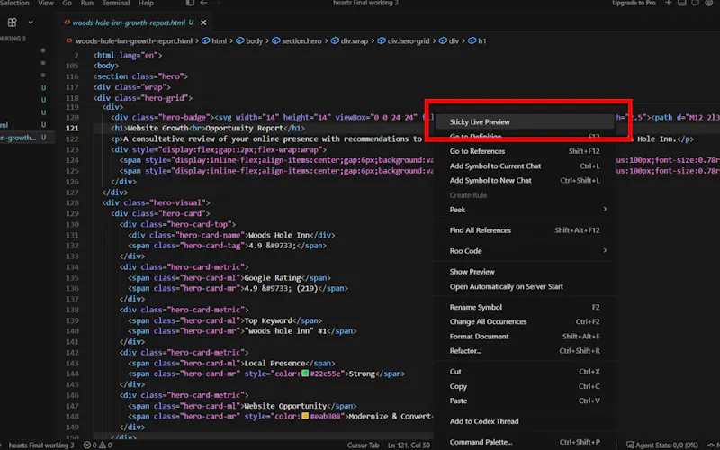 Sticky Live Preview screenshot 1