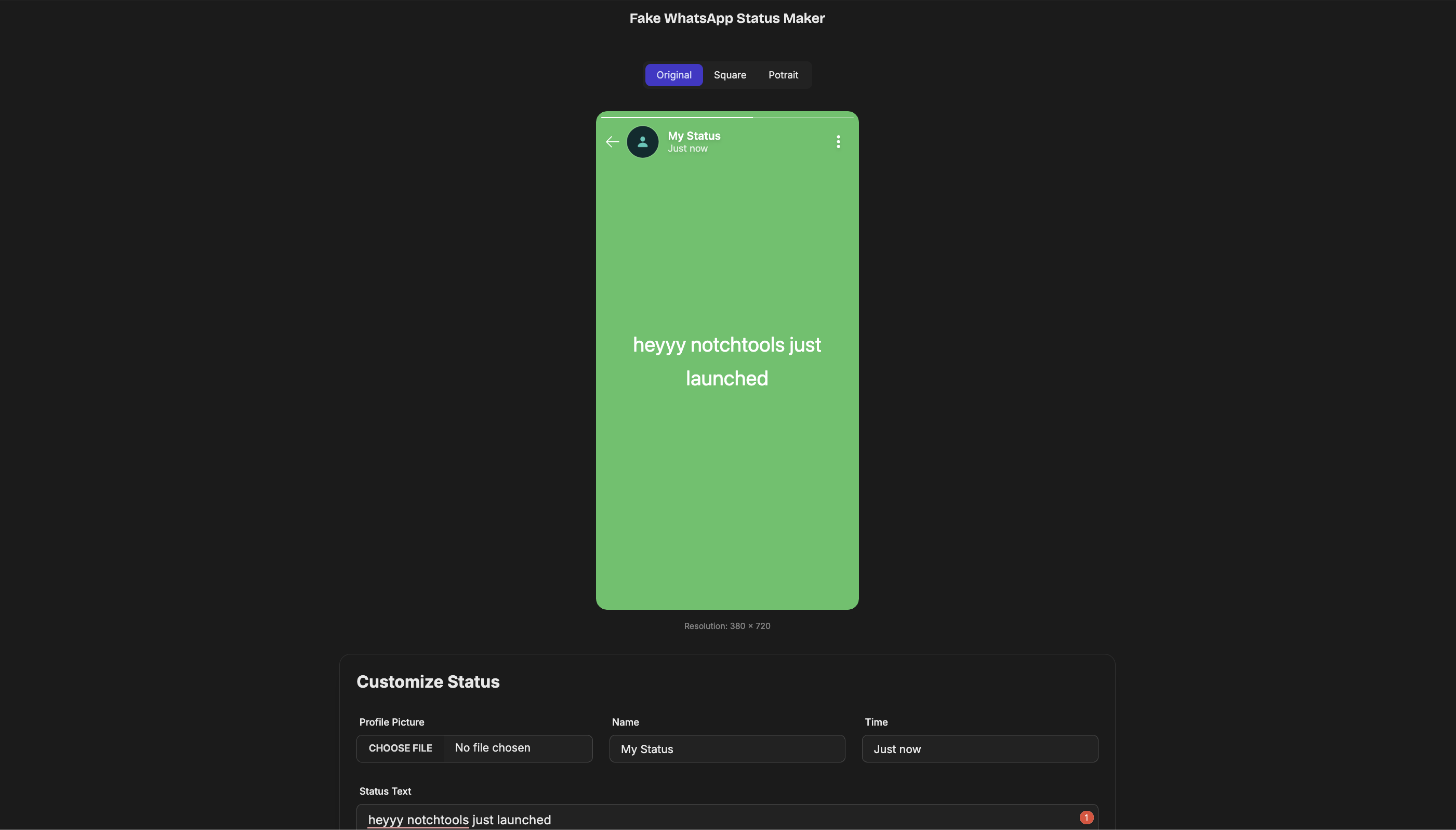 NotchTools - Screenshot 4 showing product features and functionality